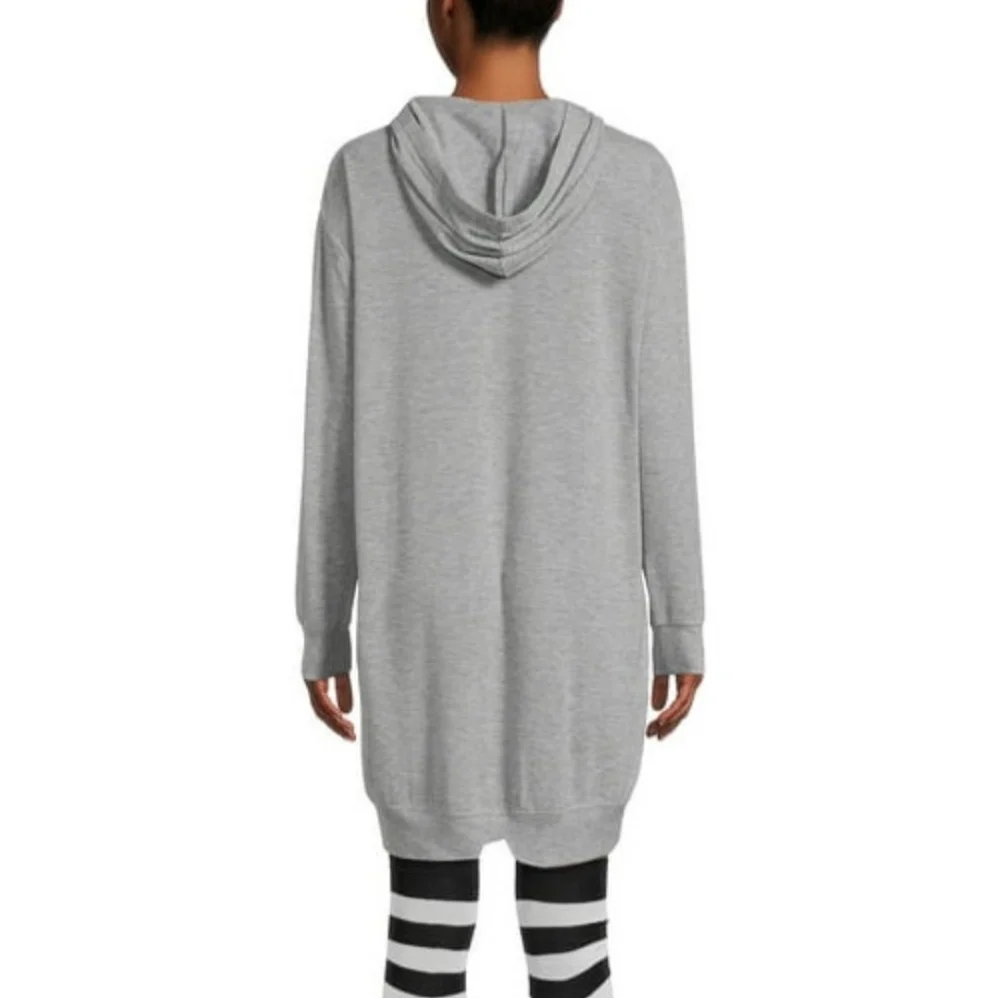 Nightmare Before Christmas long hooded sweater, size M (8/10) Runs Very Big! - Picture 2 of 6